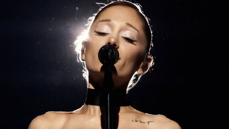 Ariana Grande se bajó de los escenarios
