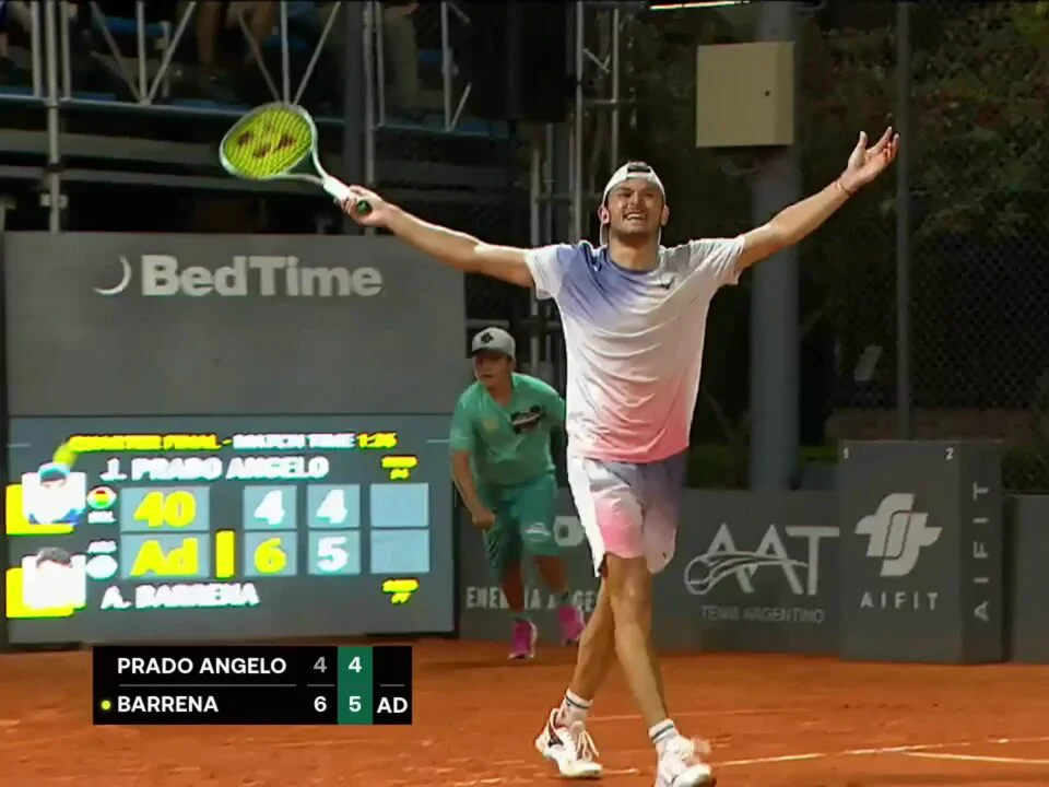 Tenis: Barrena es el nuevo campeón del Challenger de Buenos Aires