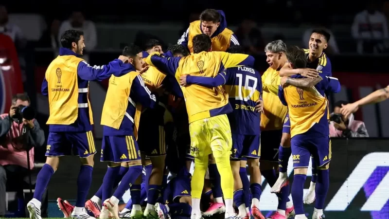 Boca empató con San Pablo y clasificó a semifinales