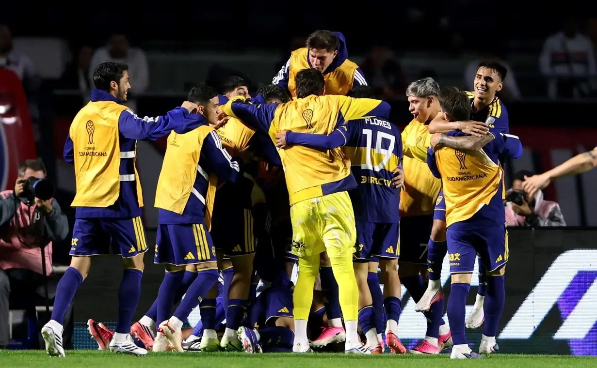 Boca empató con San Pablo y clasificó a semifinales