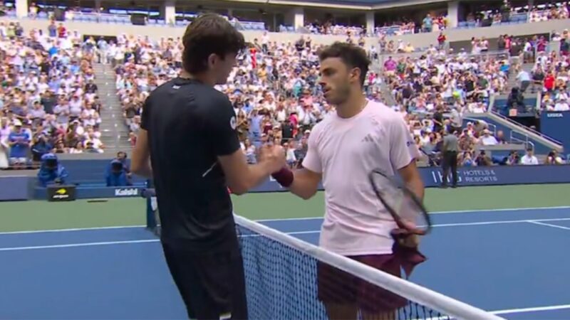 Cerúndolo derrotó a Taylor Fritz y avanza en el US Open