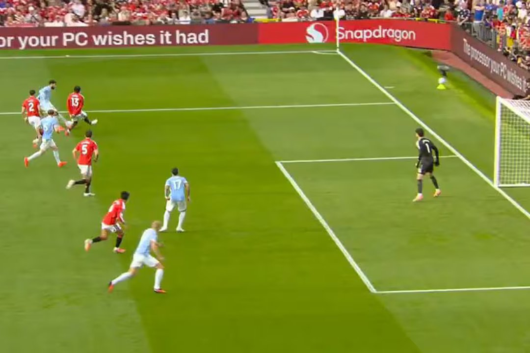 Escandalo  con el VAR en el clásico de Manchester