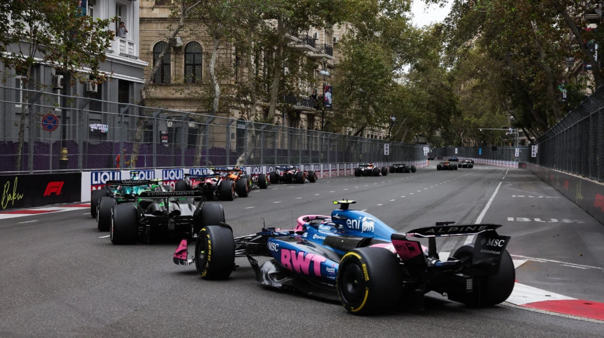 Colapinto  decimoctavo en la primera práctica libre del GP de Azerbaiyán