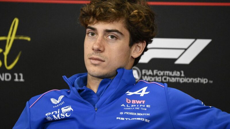 Colapinto  se prepara para el Gran Premio de España