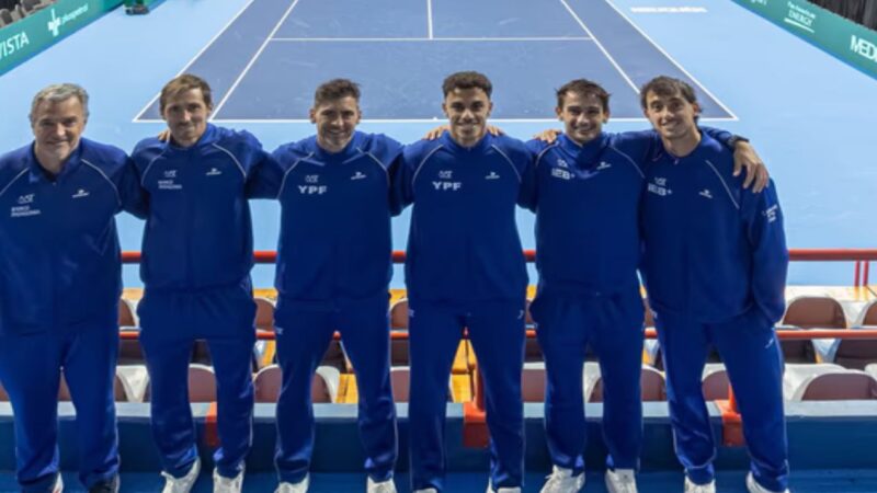 Argentina recibe a Turquía por la Copa Davis