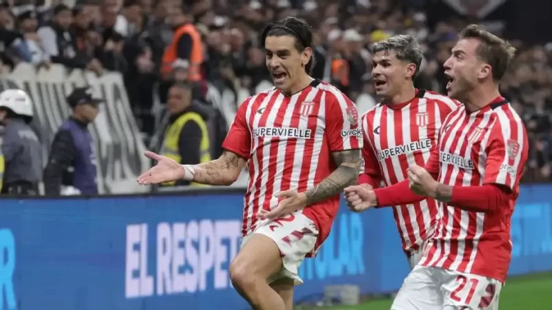 Estudiantes ganó en Brasil y es semifinalista de la Libertadores