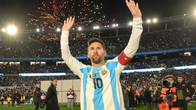 Messi tendrá  su despedida  en el estadio Monumental.
