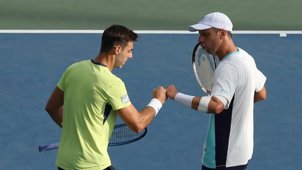 Horacio Zeballos y Guido Andreozzi  eliminados del US Open