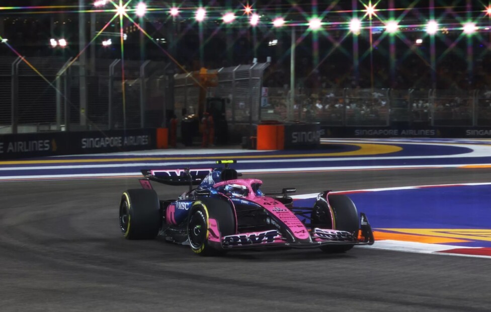 Cronograma  de Colapinto en el GP de Singapur