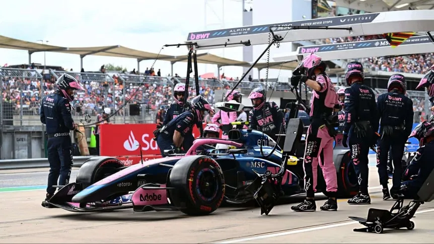 Colapinto abandonó en el GP de Estados Unidos