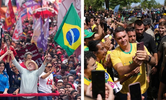 Brasil Elecciones presidenciales 2026: Intenso último día de campaña de gran parte de los 12 candidatos presidenciales de los cuales resaltan Lula y Flavio Bolsonario