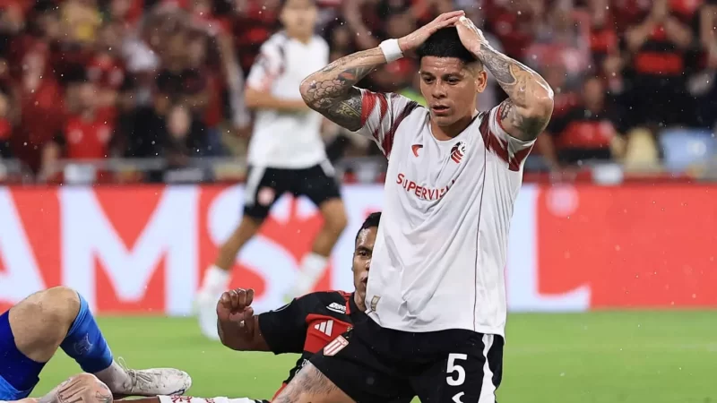 Flamengo presentó una queja en Conmebol por la inclusión de Marcos Rojo