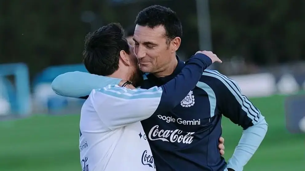 Lionel Scaloni: “Nunca pensé que iba a ser DT del mejor jugador de la historia”