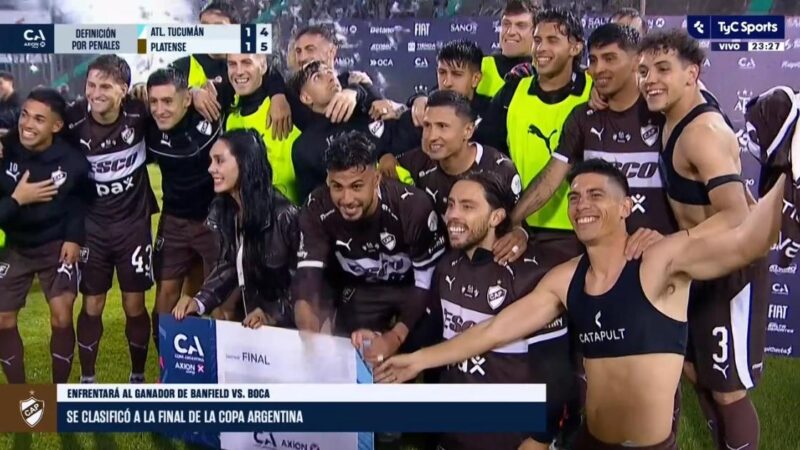 Platense finalista de la Copa Argentina
