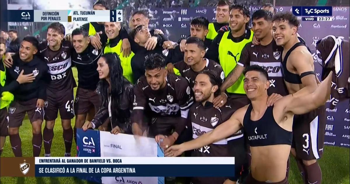 Platense finalista de la Copa Argentina